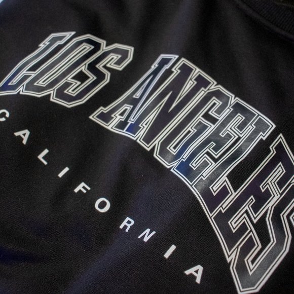 Los Angeles Light Sweater Black and White - Men's Large - Picture 2 of 3